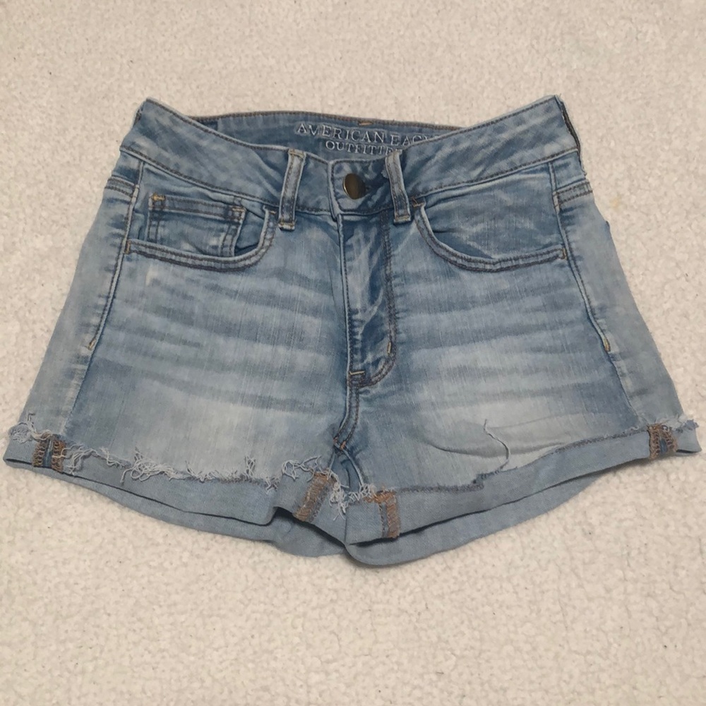 American eagle denim shorts